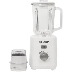 Blender With Mill 600W 2 Speeds Pulse White